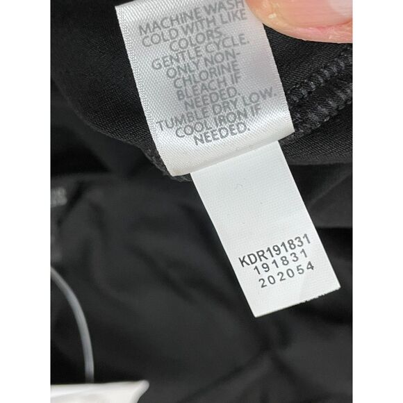 J. Jill Women's S Black Shift Rayon Dress Knee Length Flared Boho Stretch Casual - Picture 4 of 11